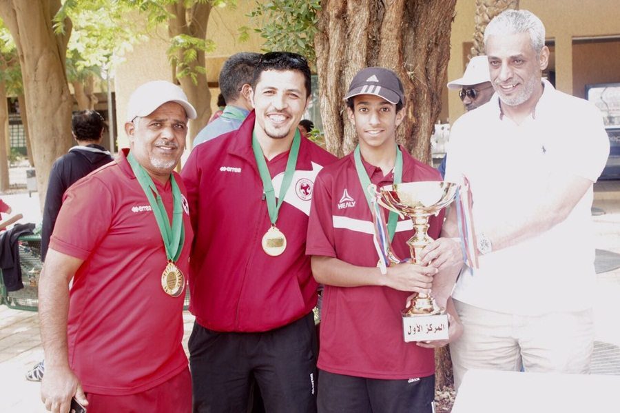 العبدالوهاب الاول في بطولة الرياض المفتوحة الثانية للتنس