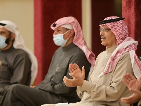 مجلس الإدارة يستقبل عضو شرف النادي الشيخ عبدالله العقيل