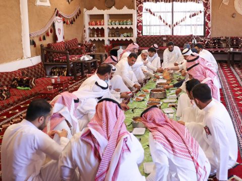 إدارة النادي تقيم إفطار جماعي لمنسوبي النادي