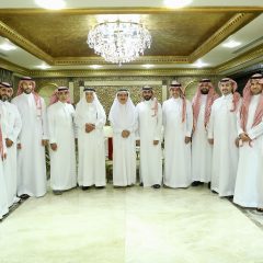 مجلس الإدارة يزور الشيخ وليد البريكان