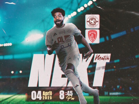 فريقنا الأول لكرة القدم يواجه العربي في الجولة الـ 27 من دوري يلو