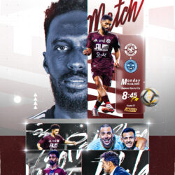 فريقنا الأول لكرة القدم يواجه الباطن في الجولة الـ 31 من دوري يلو