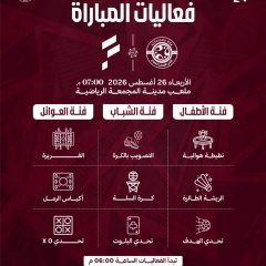 الفعاليات المصاحبة لمباراة الفتح .. تعرفوا عليها